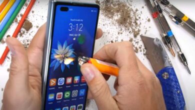 لأول مرة .. هاتف هواوي Huawei Mate X2 ضد الكسر والنار ( فيديو )