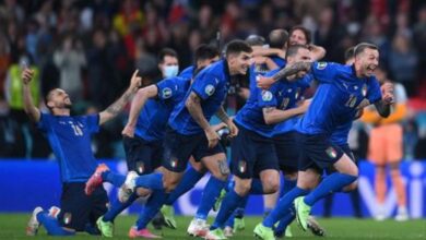 منتخب ايطاليا يقصي اسبانيا ويتأهل الى نهائي يورو 2020 امم اوروبا 2021