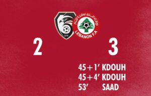 أهداف ونتيجة مباراة منتخب سوريا ولبنان في تصفيات كأس العالم 2022