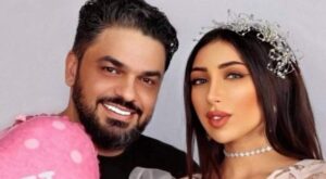 بالفيديو - دنيا بطمة تهين زوجها محمد الترك بعدما جاء الى حفلها معتذراً وتطرده ( شاهد )
