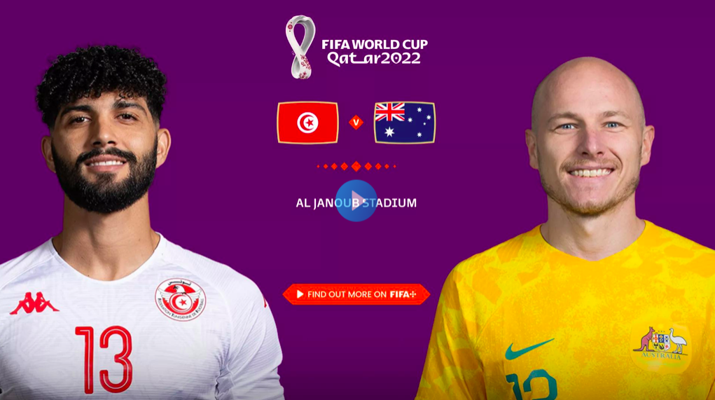 كيفية مشاهدة مباراة تونس واستراليا والقنوات الناقلة المفتوحة HD مجانا بتاريخ اليوم السبت 26-11-2022 .. كأس العالم 2022 قطر
