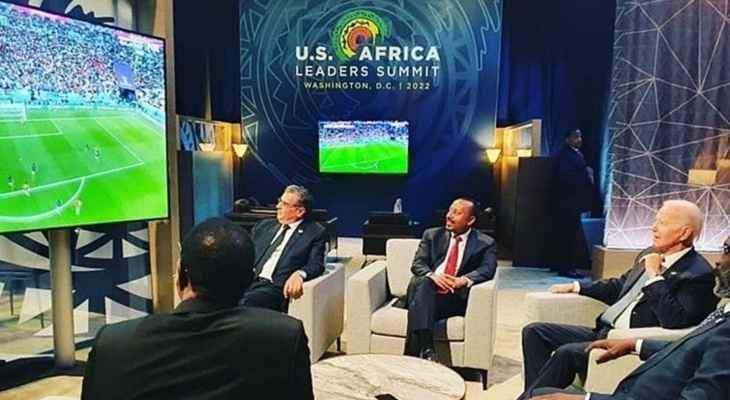 الرئيس الأمريكي يشيد بإنجاز المنتخب المغربي في المونديال