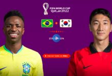 البرازيل ضد كوريا الجنوبية .. شاهد مباراة البرازيل وكورية الجنوبية في كأس العالم 2022 قطر