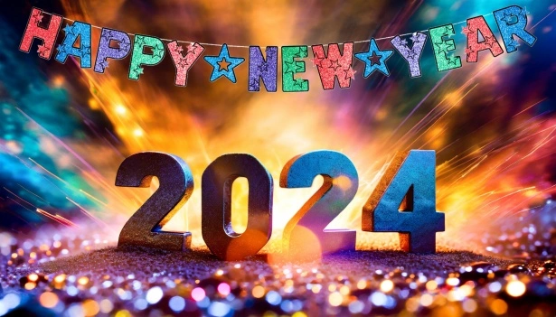 عبارات تهنئة بالعام الجديد 2024 .. أجمل الصور للعام الجديد 2024 لحبيبتي والأصدقاء Happy New Year