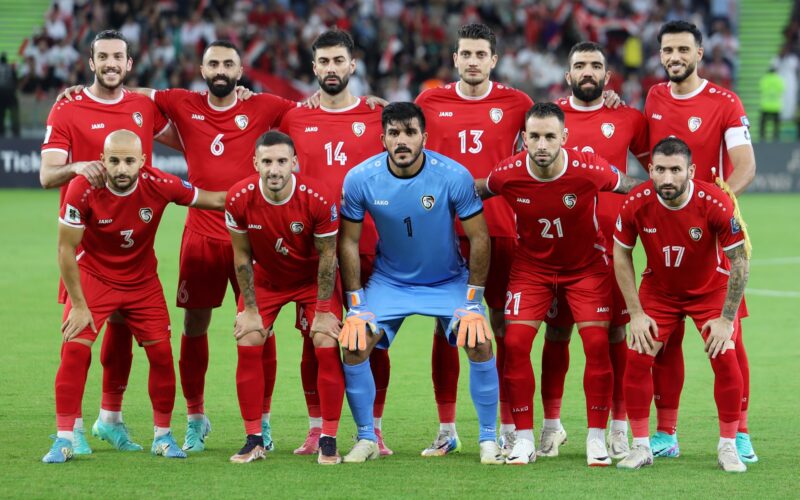 جدول مباريات منتخب سوريا في كاس اسيا 2024 قطر والقنوات الناقلة المفتوحة HD