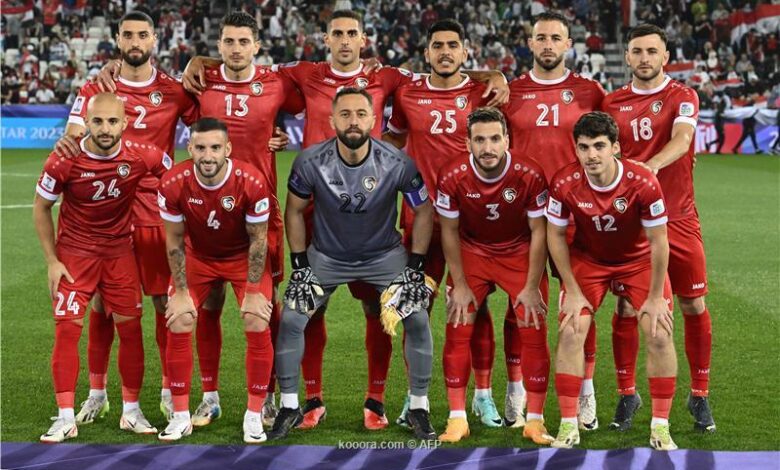 موعد مباراة منتخب سوريا وميانمار القادمة في تصفيات كأس العالم والقنوات الناقلة